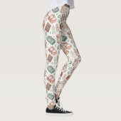 Reiskofferpatroon uit het verleden (2) leggings (Rechts)