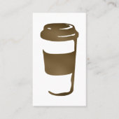 reiskoffiebeker - trouwerekkaart klantenkaartje (Voorkant)