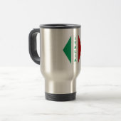 Reiskop 444 ml ITALIA RVS Reisbeker (Voorkant links)
