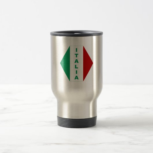 Reiskop 444 ml ITALIA RVS Reisbeker (Center)