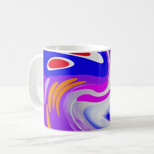 Reiskunst in ruimte en tijd koffiemok (Voorkant links)
