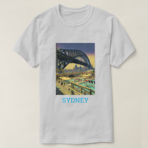 Reiskunst in Sydney Harbor Bridge T-shirt