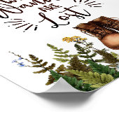 Reiskunst niet iedereen die wander kwijt is poster (Hoek)