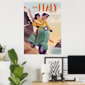Reiskunst Ontdek Italië Poster (Thuiskantoor)