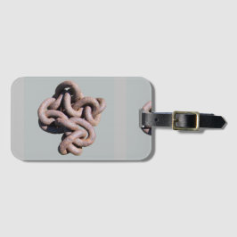 Reislabel voor bagage. bagagelabel