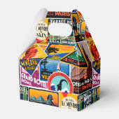 Reislabels uit het verleden bedankdoosjes (Voorkant Zijde)