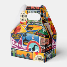 Reislabels uit het verleden