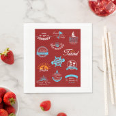 Reislabels Vacature Napkins Servet (Insitu)