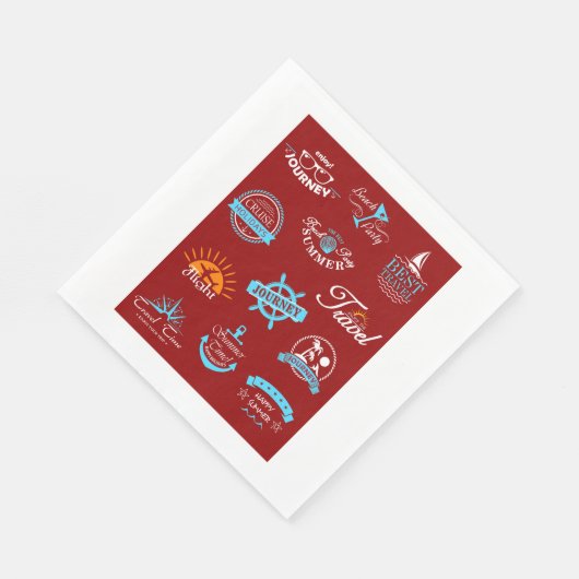 Reislabels Vacature Napkins Servet (Hoek)