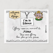 Reisles: Ontdek stilte Briefkaart (Voorkant)