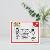 Reislessen: "Een volk ontwikkelen" Briefkaart (Staand voorkant)