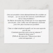 Reislessen: Japans minimalisme Briefkaart (Achterkant)