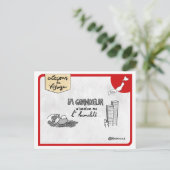 Reislessen: Japanse nederigheid Briefkaart (Staand voorkant)