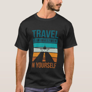 Reisliefhebber avontuur voor grappige reiziger t-shirt