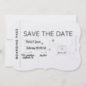 reisliefhebber save the date instapkaart (Voorkant)
