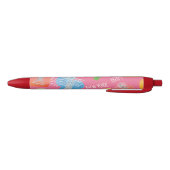 Reislocaties Patroon Zwarte Inkt Pen (Bodem)