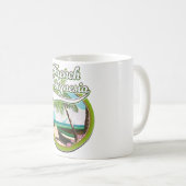Reislogo Frans-Polynesië. Koffiemok (Voorkant rechts)