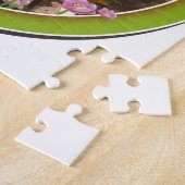Reislogo Frans-Polynesië. Legpuzzel (Zijkant)