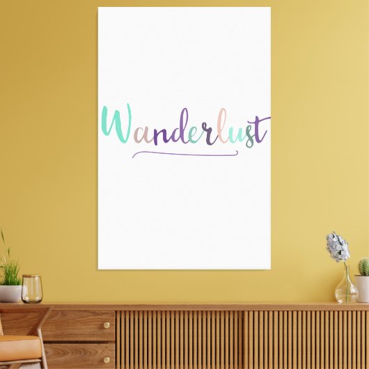 Reislust Canvas Afdruk (Insitu (Woonkamer))