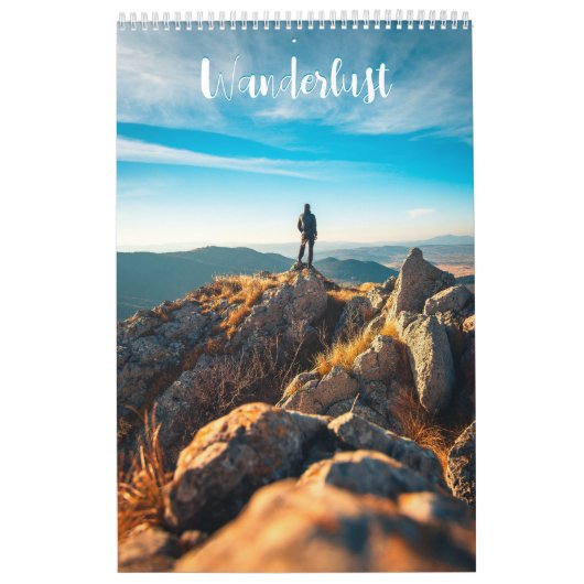 Reislust landschapsfotokalender kalender (Hoes)