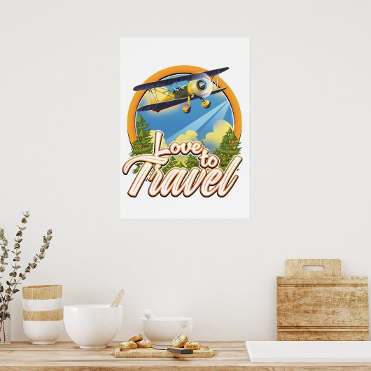 Reislust Poster (Keuken)