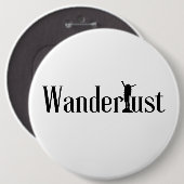 Reislust Ronde Button 6,0 Cm (Voorkant /achterkant)