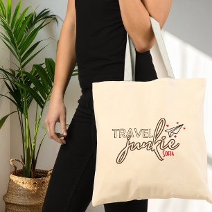 Reislustige, Persoonlijke meisjesweekendje-trip Grote Tote Bag