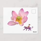 Reismeisje Briefkaart (Achterkant)