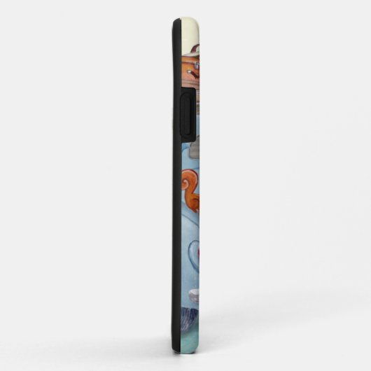 Reismeisje in Parijs - zaak Iphone Case-Mate iPhone Case (Achterkant/rechts)