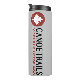 Reismok met blok logo thermosbeker