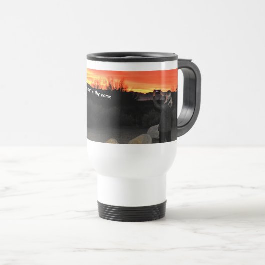 Reismok met Psalmen 8-1 inscriptie Reisbeker (Voorkant rechts)