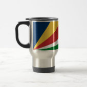 Reismok met Seychellen Kleuren Design Reisbeker (Links)