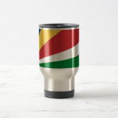 Reismok met Seychellen Kleuren Design Reisbeker (Center)