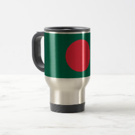 Reismok met vlag van Bangladesh Reisbeker