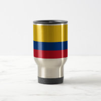 Reismok met vlag van Colombia