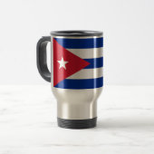 Reismok met vlag van Cuba Reisbeker (Voorkant links)