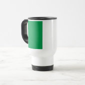 Reismok met vlag van Italië Reisbeker (Voorkant links)