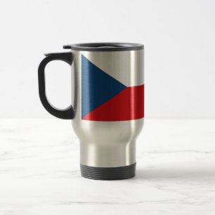 Reismok met vlag van Tsjechië Reisbeker
