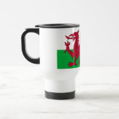 Reismok met vlag van Wales Reisbeker (Links)