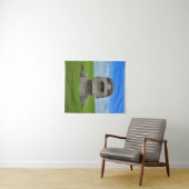 Reismonument voor moaïsche standplaats op eiland wandkleed (In Situ (horizontaal))