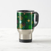 Reismug met kerstlampjes reisbeker (Voorkant rechts)