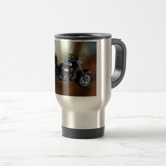 Reismug voor motorfietsen reisbeker (Voorkant rechts)