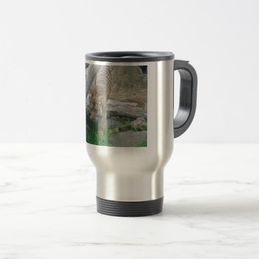 reismug voor tijger 003 reisbeker (Voorkant rechts)