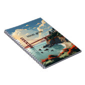 Reisnotities Journal San Francisco Notitieboek (Rechterzijde)