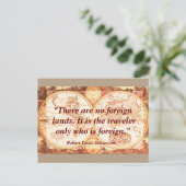 Reisofferte - briefkaart (Staand voorkant)