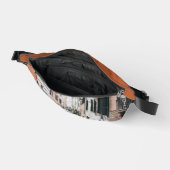 Reisoffertes Monogram Uw Foto Boho Rust Heuptasje (Open)