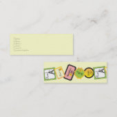 Reisontwerp Mini Visitekaartje (Voorkant / Achterkant)