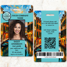 Reisorganisator Reisagentschap Foto ID Badge