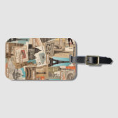 Reispatroon Aangepaste Foto & Naam Bagagelabel (Voorkant (horizontaal))