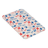 Reispatroon van de retroflector. magneet (Rechterzijde)